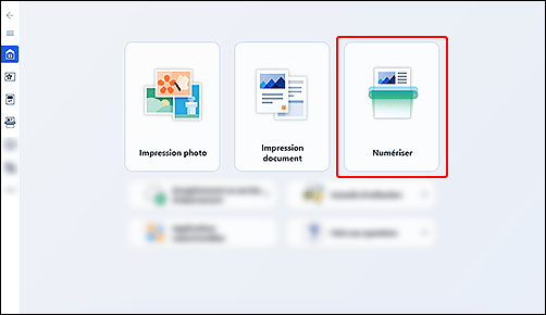 figure&nbsp;: écran Canon Inkjet Smart Connect