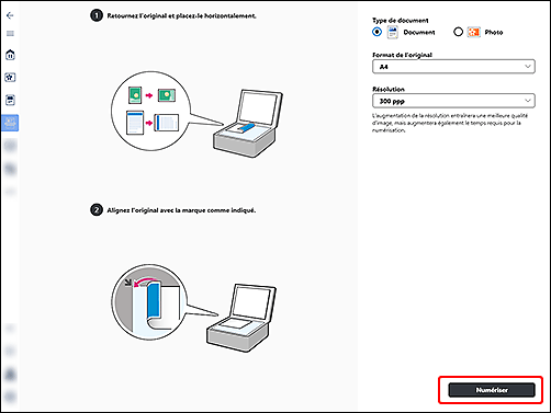 figure&nbsp;: écran Canon Inkjet Smart Connect