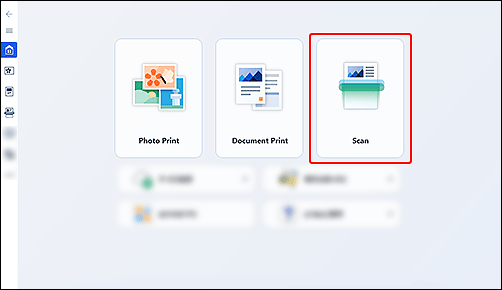 attēls: Canon Inkjet Smart Connect ekrāns