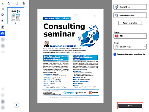 hình: Màn hình Canon Inkjet Smart Connect