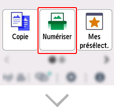 figure : écran ACCUEIL