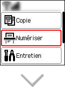 figure : écran ACCUEIL