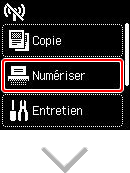 figure : écran ACCUEIL