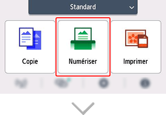figure&nbsp;: écran ACCUEIL
