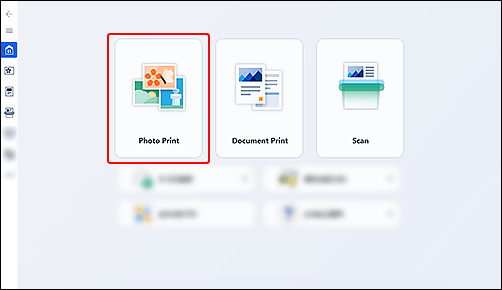 ภาพ: หน้าจอ Canon PRINT