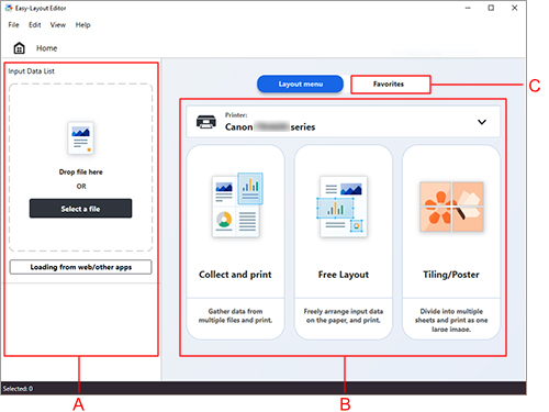 Imagen:Pantalla de inicio