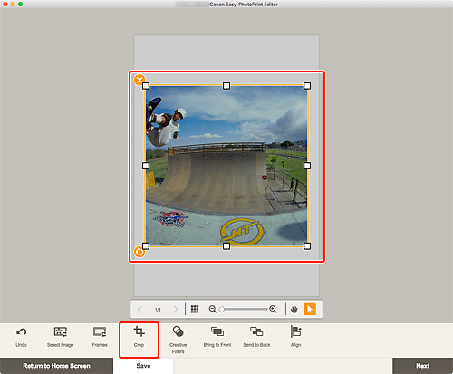 Abbildung: Elementbearbeitungsbildschirm