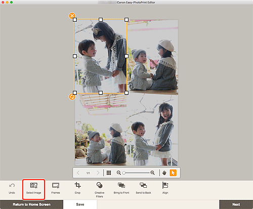 figura: Schermata di modifica dell'elemento
