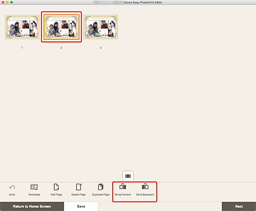 figura: Schermata di modifica dell'elemento