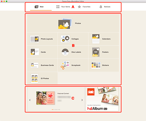 afbeelding: startscherm