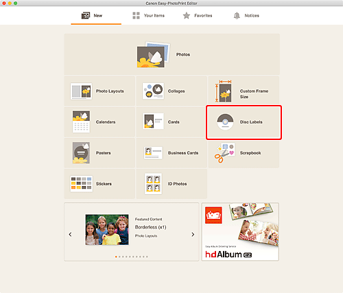 Imagen: Pantalla Nuevo
