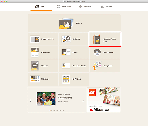 Imagen: Pantalla Nuevo