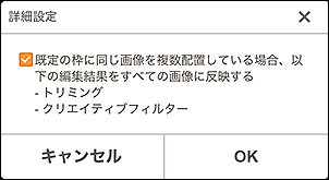 図：詳細設定画面