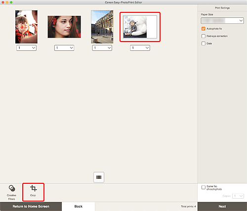 afbeelding: venster Afdrukinstellingen