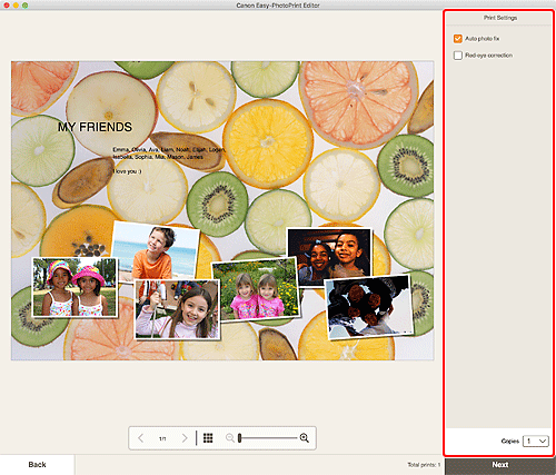 afbeelding: venster Afdrukinstellingen