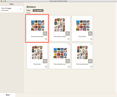 afbeelding: scherm Stickers
