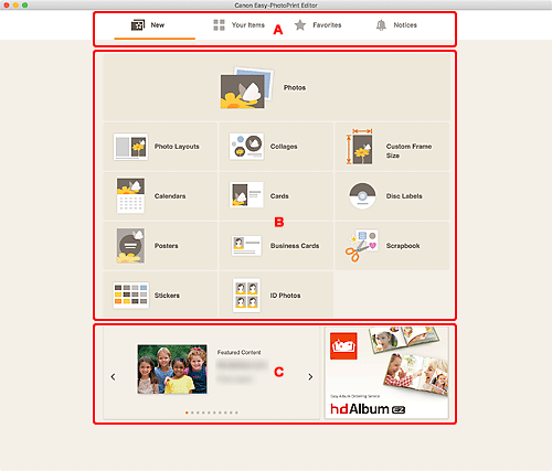 afbeelding: startscherm