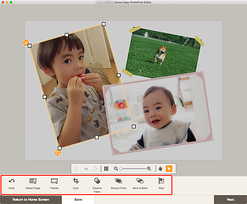 rysunek: Ekran edycji elementu