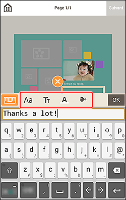 figure&nbsp;: Palette Texte