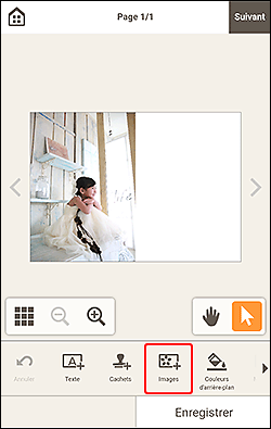 figure&nbsp;: Écran d'édition d'éléments