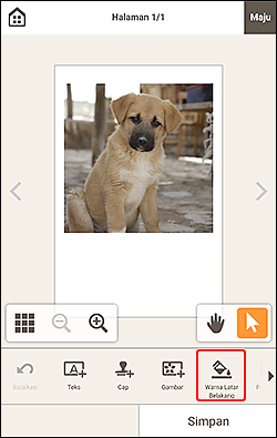 gambar: Layar edit Item