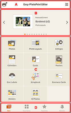 afbeelding: startscherm