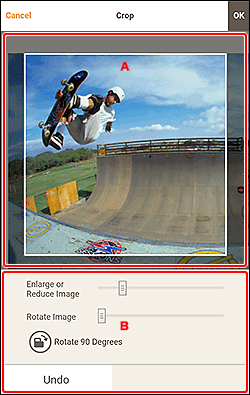 rysunek: ekran Przytnij