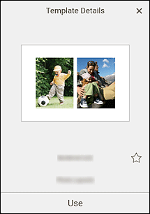 rysunek: ekran Szczegóły szablonu