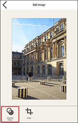 figur: Skärmen Redigera bild