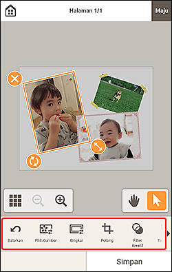 gambar: Layar edit Item