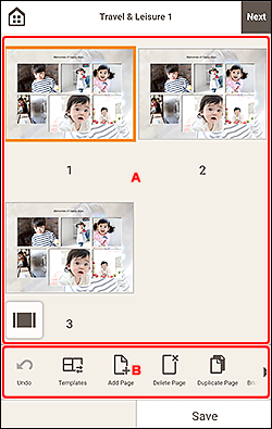 figura: Schermata di modifica dell'elemento