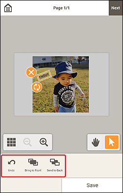 figur: Redigeringsskærmbilledet Element