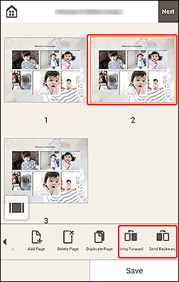 figure: Item edit screen