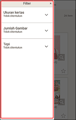 gambar: Daftar Filter