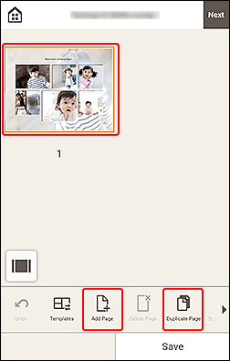 figure: Item edit screen