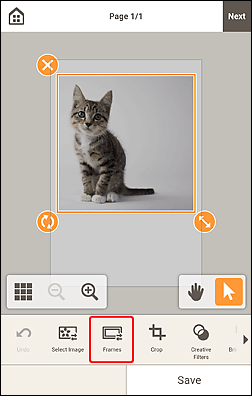 figura: tela edição do Item