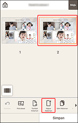 gambar: Layar edit Item