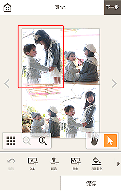 插图:项目编辑屏幕
