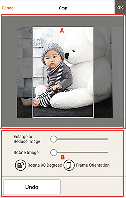 figur: skjermbildet Beskjær