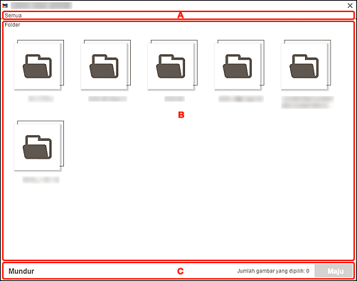 gambar: Layar Pilih Foto