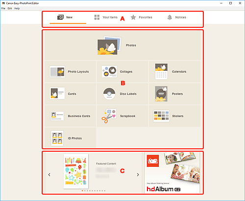 obrázek: Domovská obrazovka