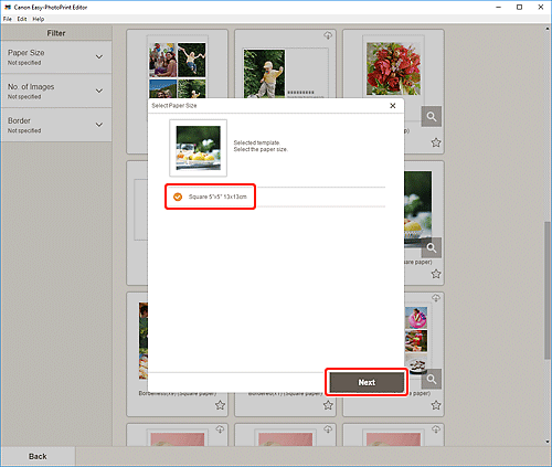 Easy photoprint editor