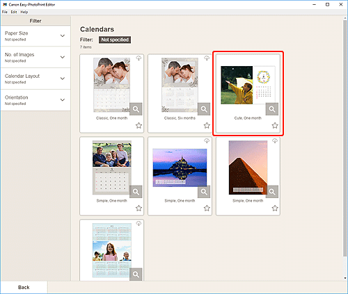 Easy photoprint editor