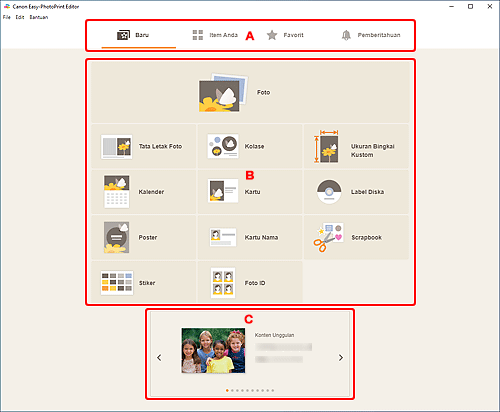 gambar: Layar Beranda