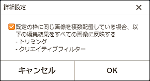 図：詳細設定画面