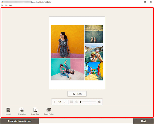 ภาพ: หน้าจอ "การแก้ไขรายการ"