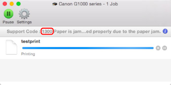 kuva: Virheilmoitusnäyttö