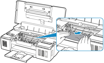Canon Inkjet Manuals G1010 Series Paper Is Jammed Inside Printer