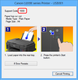 Canon Code 1700 : Cara Reset Printer Canon Saat Mengalami ...