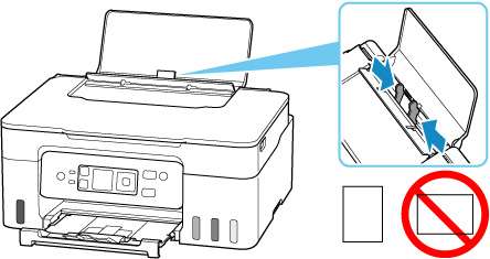 Canon : Manuali Inkjet : G3070 series : Cosa fare quando la carta si inceppa  durante la stampa di biglietti da visita